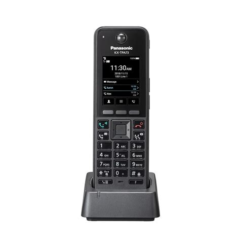 Tissaf 1 Téléphone IP Panasonic Sans fil SIP DECT KX TPA73 KX