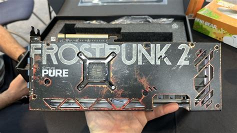 Sapphire Launches Frostpunk 2 Themed GPU For 449 Radeon RX 7700 XT