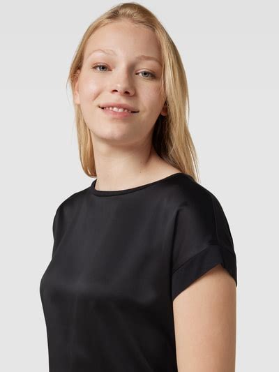 Christian Berg Woman T Shirt In Satin Optik Black Online Kaufen