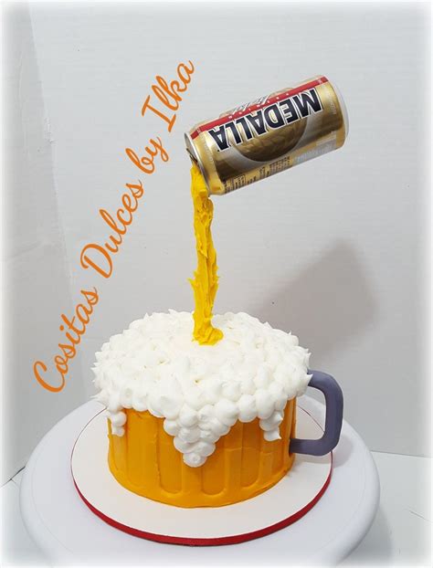 Anti Gravity Beer Cake Anti Gravity Cake Cake Structure Beer Cake Birthday Cakes Cake Ideas