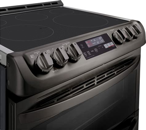 Lg Lte4815bd 30 Inch Slide In Electric Smart Range With 5 Element Burners Double Oven 73 Cu