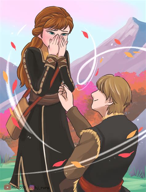 Anna And Kristoff By Ruro95 On Deviantart