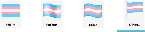 🏳️‍⚧️ Transgender Flag Emoji