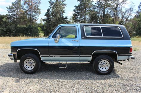 1990 Chevrolet K5 Blazer Silverado 2 Door 5 7l 4x4 Oem One Owner