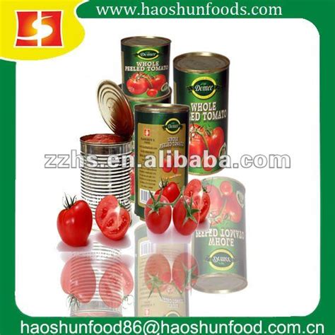 Canned Whole Peeled Tomato In Natural Juicechina Price Supplier 21food