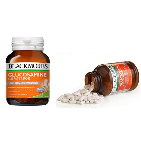 Jual Blackmores Glucosamine Sulfate 1500mg BPOM Kalbe 30 Tablet