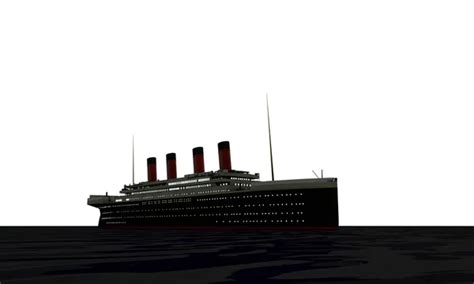 Titanic silhouette — Stock Photo © homeworks255 #9386868