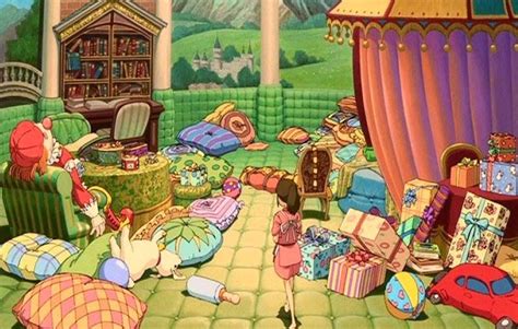 Spirited Away Nursery El Viaje De Chihiro Arte De Studio Ghibli