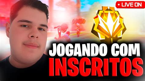 🔥 Free Fire Ao Vivo 🔥jogando Com Inscritos 🔥 Freefire Emulador 🔥 Cs