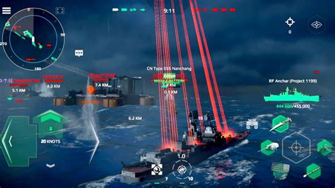 Full Laser Airdefense RF ANCHAR In Action Modern Warships YouTube