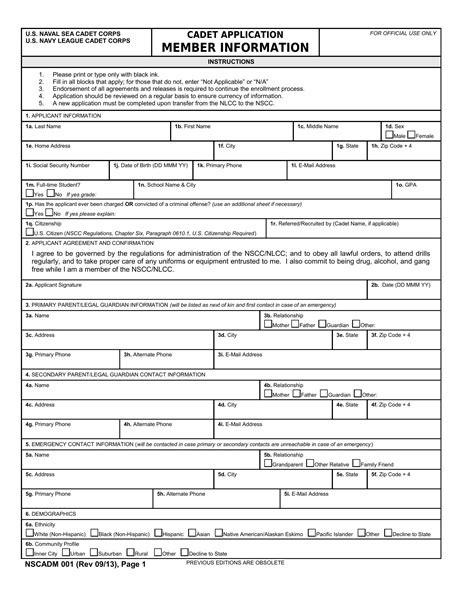 Form Nscadm 001 ≡ Fill Out Printable Pdf Forms Online