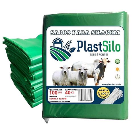 SACO PARA SILAGEM PlastSilo Sacos Para Silagem