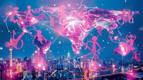 A Colorful Image Of People And The World With The Words The World