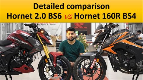 Honda Hornet Bs Vs Hornet R Bs Comparison Detailed