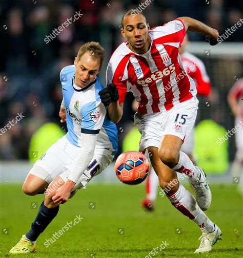 Luke Varney Blackburn Rovers Stoke Citys Editorial Stock Photo Stock