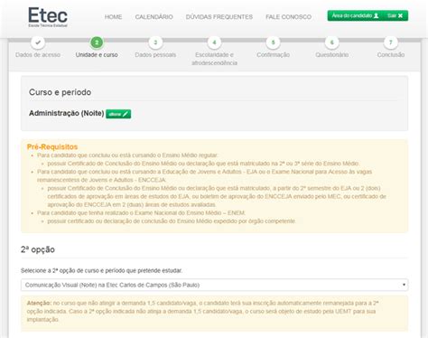 Como Se Inscrever Na Prova Da Etec Guia Completo Passo A Passo