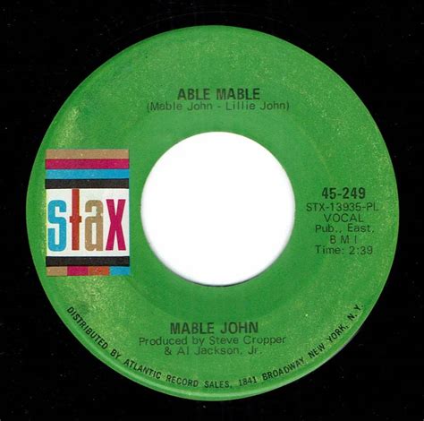 Yahoo オークション Mable John Able Mable Dont Get Caught Stax