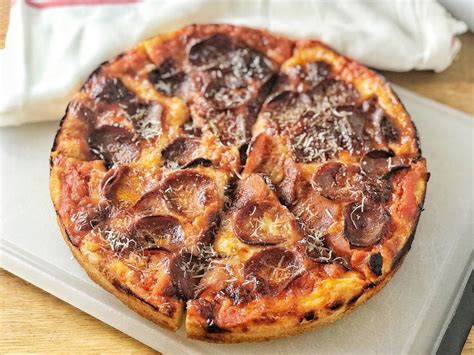 Deep Dish Pepperoni Pizza Recipe Ryans Video Craftlog
