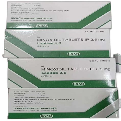 Minoxidil Tablet Mg At Box Lonitab In Nagpur Id