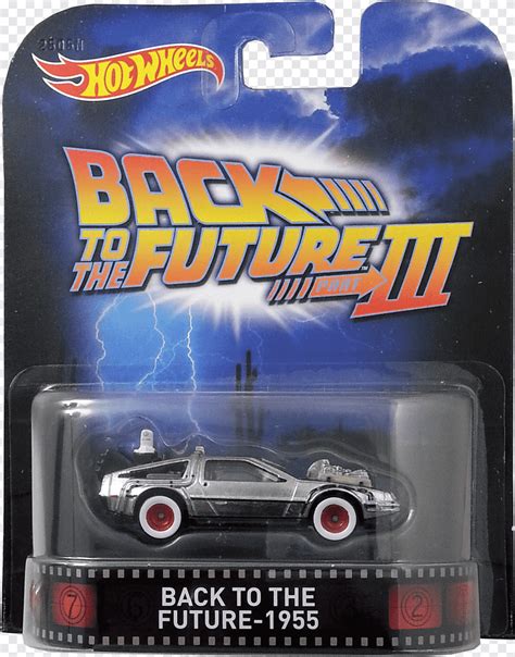 Marty Mcfly Dr Emmett Brown Delorean Dmc 12 Hot Wheels De Vuelta Al