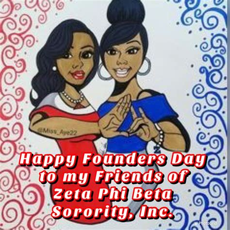 Deltas And Zetas Founders Happy Founders Day Sorority And Fraternity Delta Sigma Theta Sorority