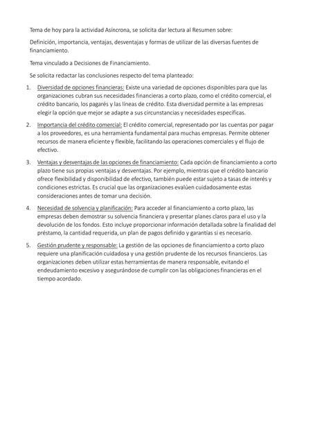 Sobre Formas De Financiamiento Nikol Jossy Tamayo Camila Ccama UDocz