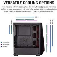 Corsair SPEC DELTA Carbide Series RGB Tempered Glass Mid Tower ATX