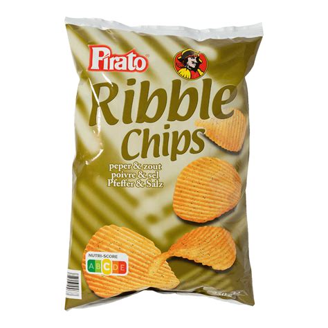 Pirato Chips Gaufr Es Poivre Sel Ou Paprika Bon March Chez Aldi