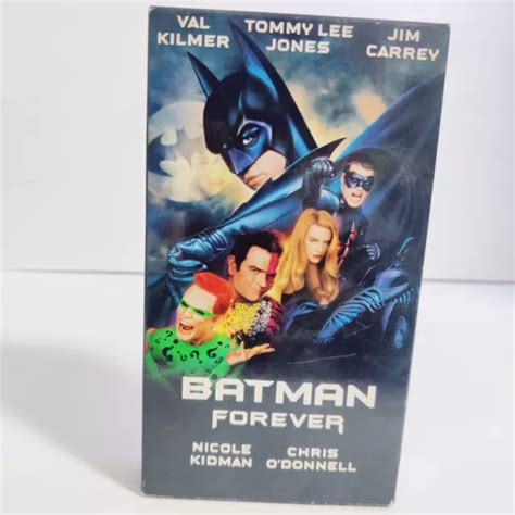 Batman Forever Vhs Val Kilmer Jim Carrey Picclick Uk