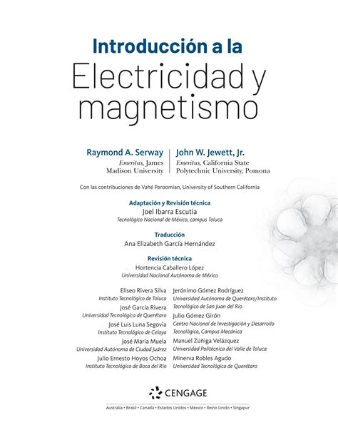 Introducci N A Electricidad Y Magnetismo By Cengage Issuu