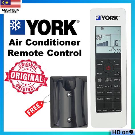 Original York Air Cond Aircond Air Conditioner Remote Yk