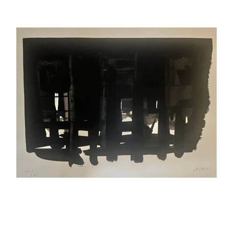 At Auction Pierre Soulages Pierre SOULAGES