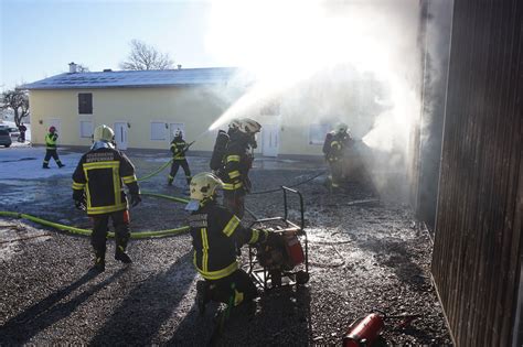 Brand Landwirtschaftliches Objekt