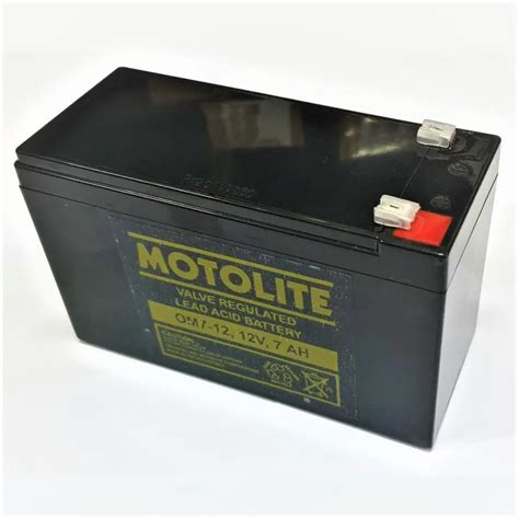 Motolite Ups Battery V Ah Hr Om Volts Ampere Rechargeable