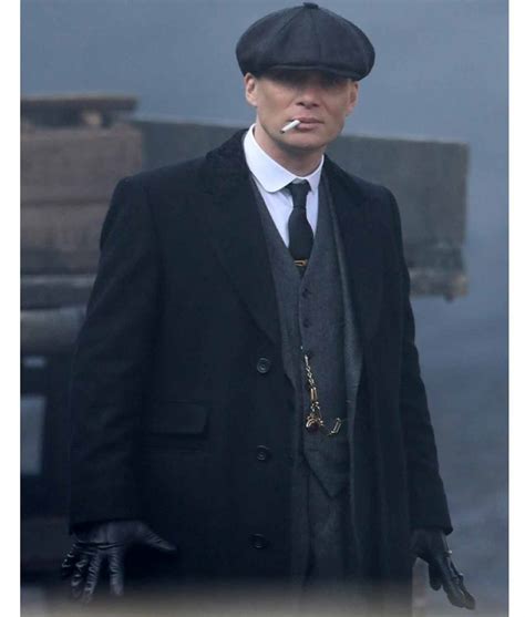 Thomas Shelby Coat Peaky Blinders Cillian Murphy Trench Coat