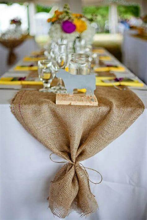 Rustic Burlap Wedding Decorations From Cheap To Chic