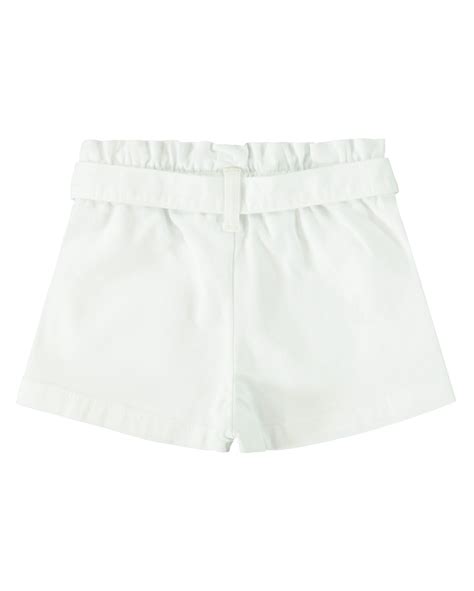 Riachuelo Short Jeans Color Infantil Clochard Branco Tam A Pool