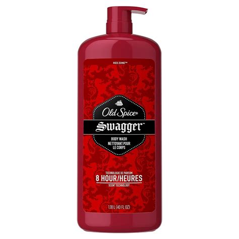 Old Spice Red Zone Swagger Scent Body Wash For Men 40 Fl