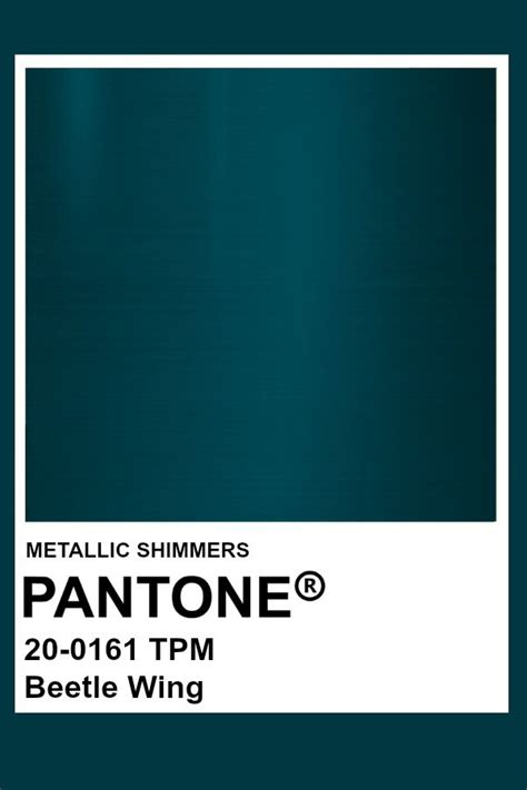 Beetle Wing #Metallic #Pantone #Color | Paint colors for home, Pantone ...