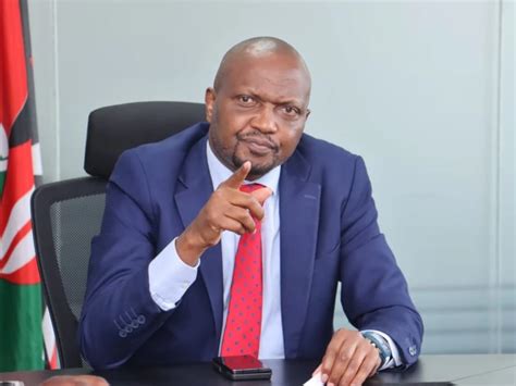 Moses Kuria The One Thing That Has Changed Since I Was Sacked As CS