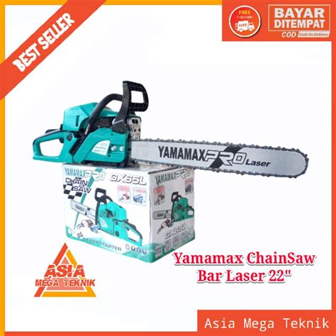 Jual Mesin Chainsaw Yamamax Chain Saw Yamamax Pro 22 In Type GX 65 Bar