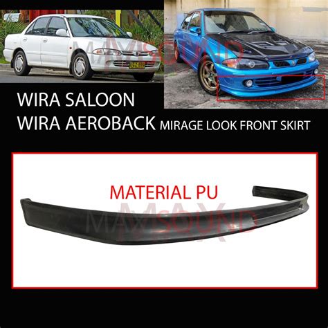 Proton Wira Saloon Sedan Wira Aeroback Satria Putra Mirage Look Front