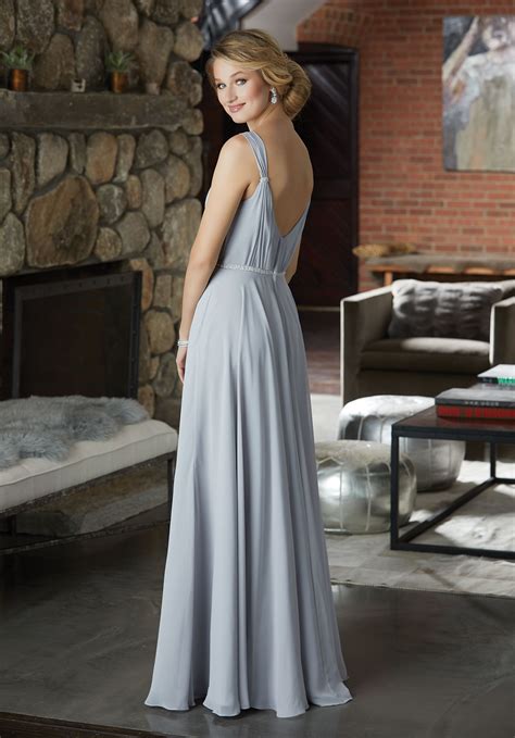 Mori Lee Style No 21588 Chiffon Bridesmaid Dress