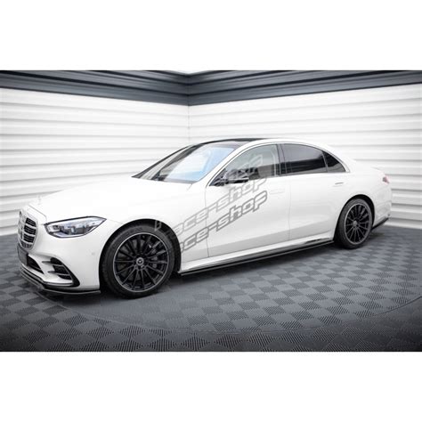 Difuzory bočních lišt Mercedes Benz S AMG Line W223 race shop cz