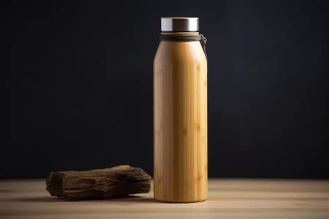 Premium Photo An Eco Friendly Sustainable Water Bottle Made From