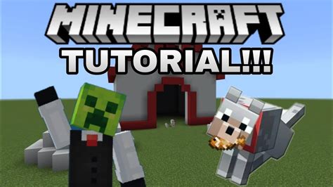 Tutorial Como Construir Uma Casa De Cachorro No Minecraft Youtube