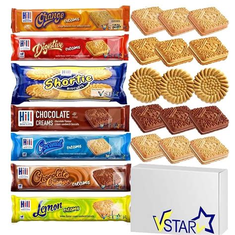 Vstar Hills Creams Biscuits G X Mixed Hills Orange Digestive