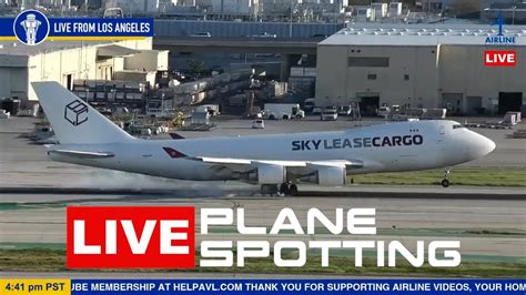 Live Plane Spotting At Los Angeles International Airport Lax Youtube