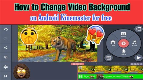 How To Change Video Background On Android Kinemaster For Free YouTube