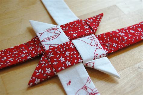 Make A Danish Star Ornament With Fabric WeAllSew